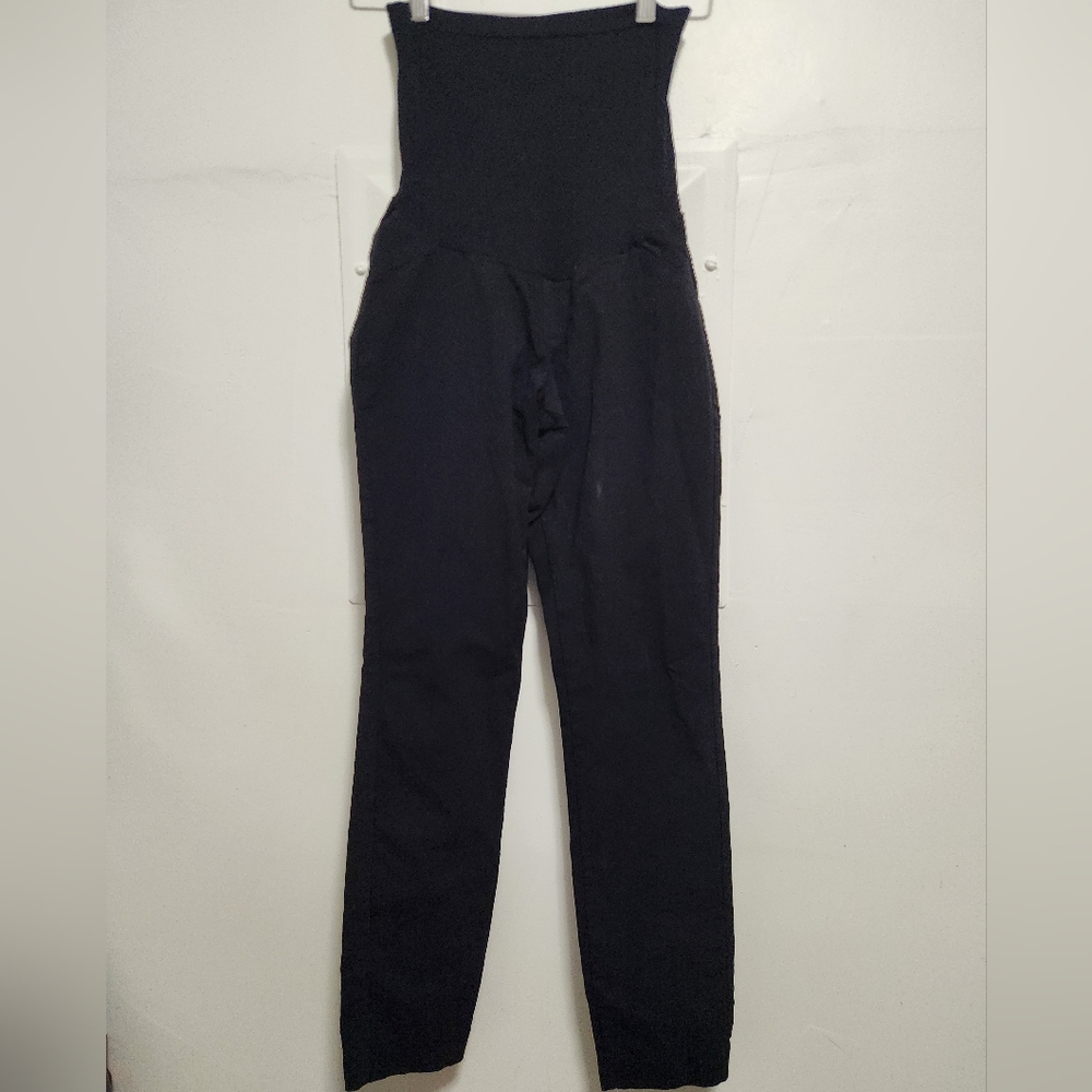 Motherhood maternity black pant size medium jeans pant black GUC